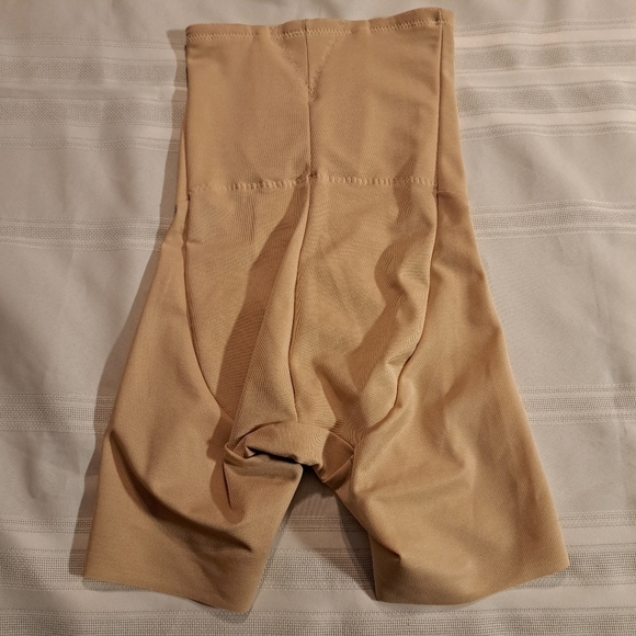 Cupid women's Large tan thinner slimmer extra firm control shape wear - Picture 2 of 8